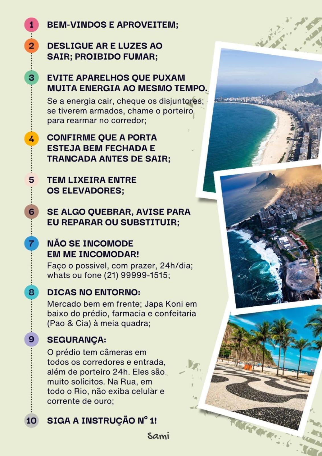 Copacabana Local, 5 Minutes Walk To Spot, Everything Near! * Rio de Janeiro