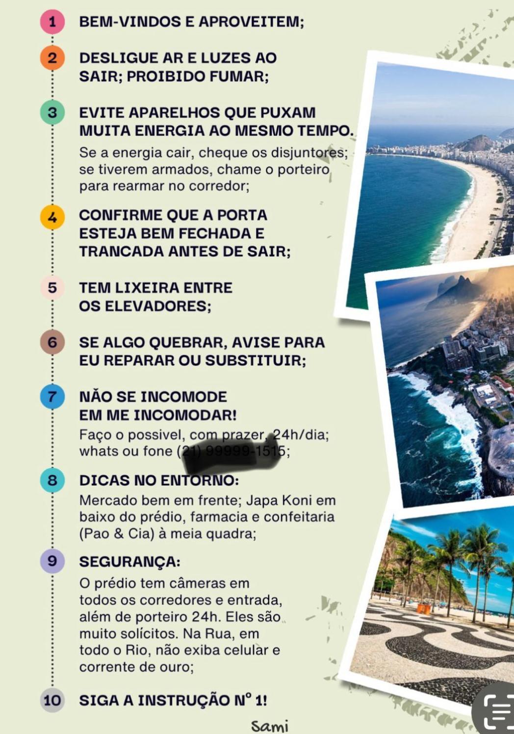Apartamento Copacabana Local, 5 Minutes Walk To Spot, Everything Near! *